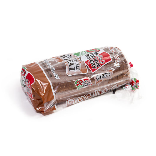 Rotella's Italian Bakery 11 Inch Frozen Whole Wheat Bread, 8 x 1 ct Case - Breads, Rolls & Buns