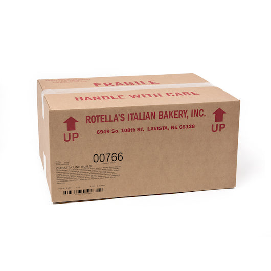 Rotellas Ready-To-Eat Sliced Ciabatta Bun Bread, 8 x 6 ct Case - DOT product image 3