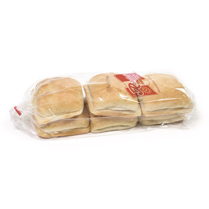 Rotellas Ready-To-Eat Sliced Ciabatta Bun Bread, 8 x 6 ct Case - Breads, Rolls & Buns