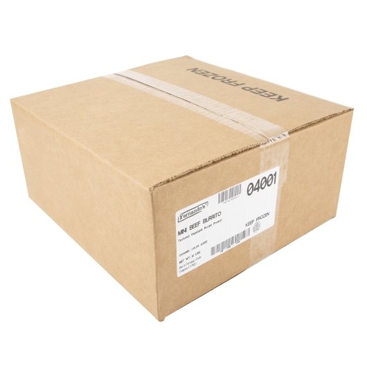 Conagra Fernandos Fiesta Mini Beef & Bean Burritos, 2 x 80 each Case - DOT product image 7