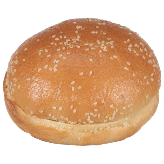 European Bakers 4.5 Inch Sliced Sesame Seed Hamburger Bun, 1 x 12 each Case - DOT product image 2