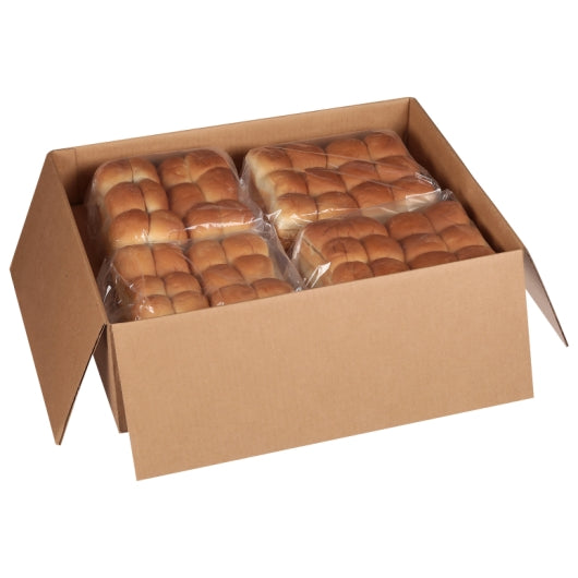 European Bakers 2.5 Inch Square Sliced Slider Rolls, 8 x 25 oz Case - DOT product image 3