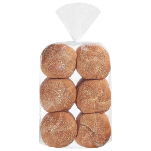 European Bakers Kaiser Yellow Dust 4 1/2 Inch, 6 x 12 ct Case - Breads, Rolls & Buns