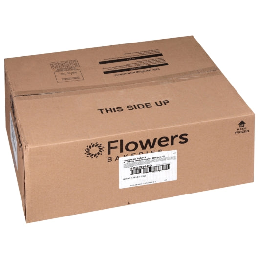 European Bakers 8 Inch Hinged White Hoagie Submarine Roll, 12 x 6 x 8 IN Case - DOT product image 4