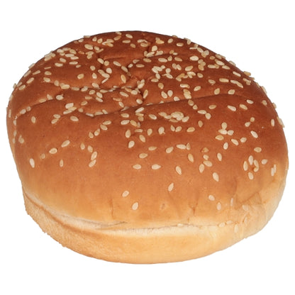 European Bakers 4 Inch Sliced Sesame Hamburger Bun, 8 x 12 ct Case - DOT product image 2
