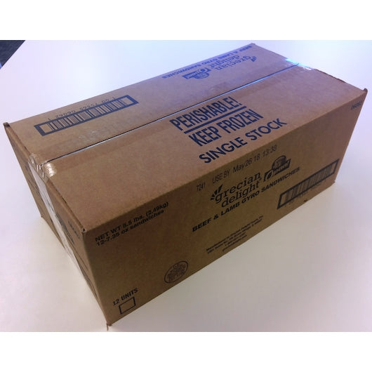 Grecian Delight Premade GYRO SANDWICH, 12 x 7.35 oz Case - DOT product image 5