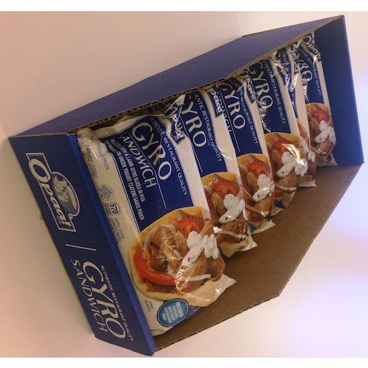 Grecian Delight Premade GYRO SANDWICH, 12 x 7.35 oz Case - DOT product image 7