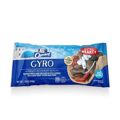 Grecian Delight Premade GYRO SANDWICH, 12 x 7.35 oz Case - DOT product image 8
