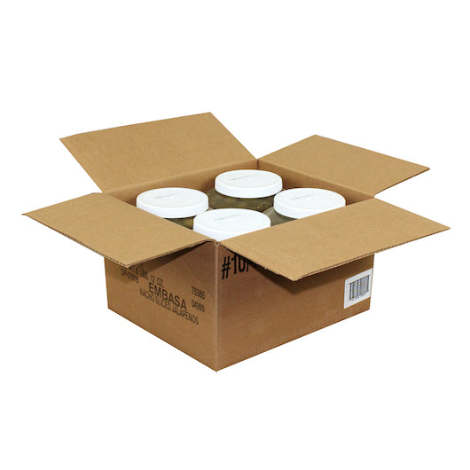 Embasa Nacho Sliced Jalapeno Peppers, 4 x 108 oz Case - DOT product image 3