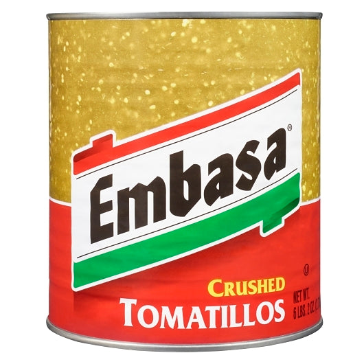 Embassa Crushed Tomatillos , 6 x 98 oz Case - DOT product image 2