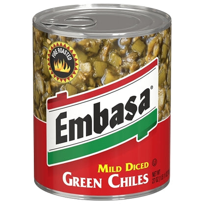 Embasa PEPPERS CHILE DICED GREEN, 12 x 27 oz Case - DOT product image 2