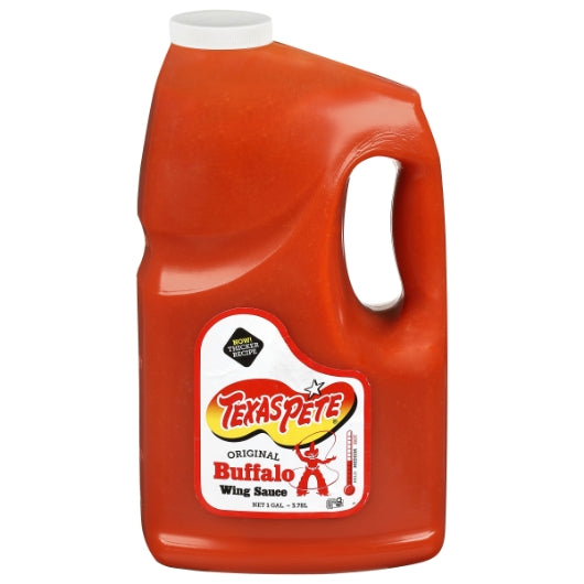 Texas Pete Buffalo Style Original Chicken Wing Sauce Bulk, 4 x 1 GA Case - DOT product image 3