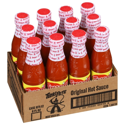 T W Garner Original Hot Sauce Bottle, 12 x 6 fl oz Case - DOT product image 6
