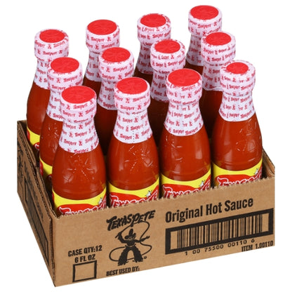 T W Garner Original Hot Sauce Bottle, 12 x 6 fl oz Case - DOT product image 6