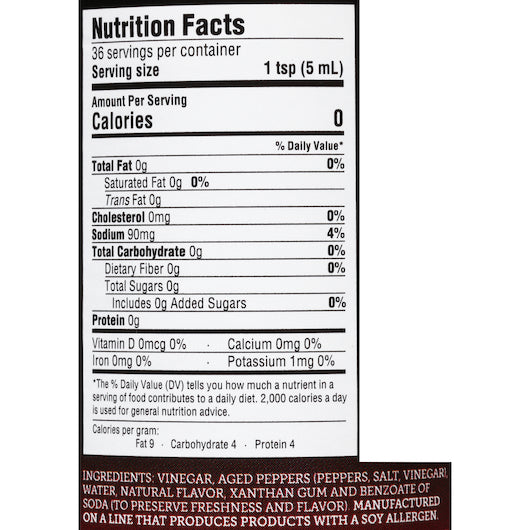 Texas Pete Hotter Hot Sauce Bottle, 12 x 6 fl oz Case - DOT product image 2
