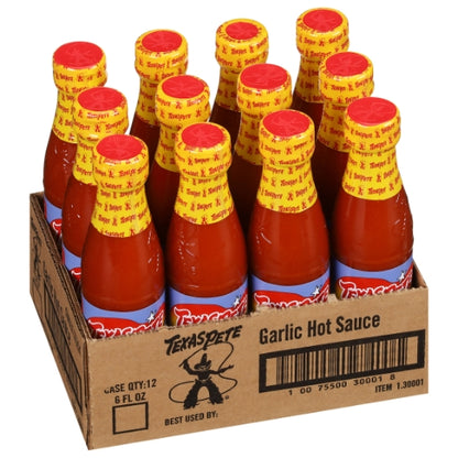 Texas Pete Sauteed Garlic Hot Sauce Bottle, 12 x 6 oz Case - DOT product image 5