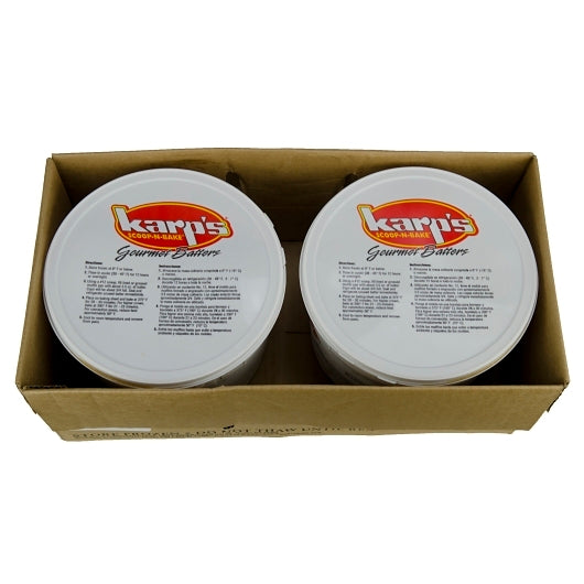 Karp's Scoop-N-Bake Old Fashion Blueberry Muffin Batter, 2 x 9 lb Case - Bakery & Desserts