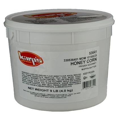 Baker and Baker Scoop-N-Bake Lemon Honey Corn Muffin Batter, 2 x 9 lb Case - DOT product image 2