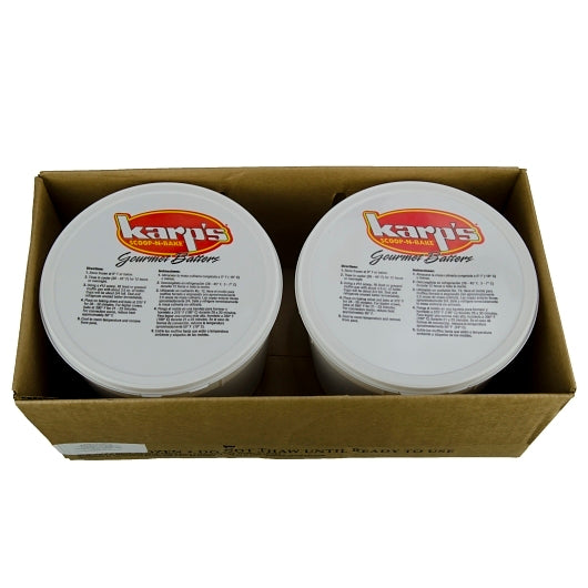 Karp's Scoop-N-Bake Lemon Honey Corn Muffin Batter, 2 x 9 lb Case - Bakery & Desserts