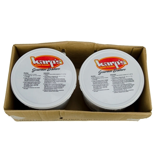 Baker and Baker Scoop-N-Bake Chocolate Muffin Batter, 2 x 9 lb Case - GS1 open-case image