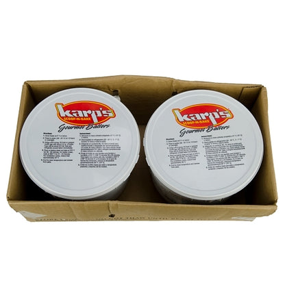 Baker and Baker Scoop-N-Bake Chocolate Muffin Batter, 2 x 9 lb Case - GS1 open-case image
