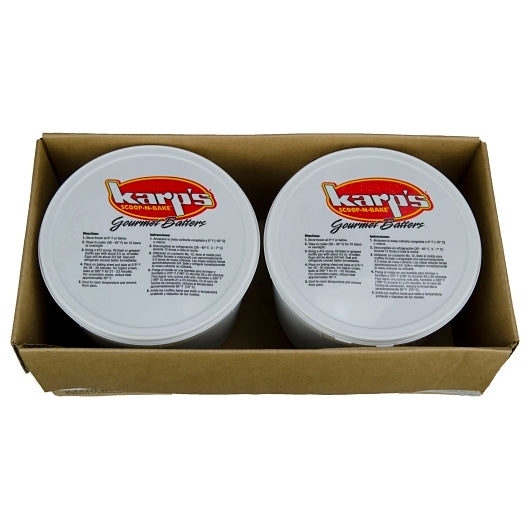 Karp's Scoop-N-Bake Pistachio Muffin Batter, 2 x 9 lb Case - Bakery & Desserts