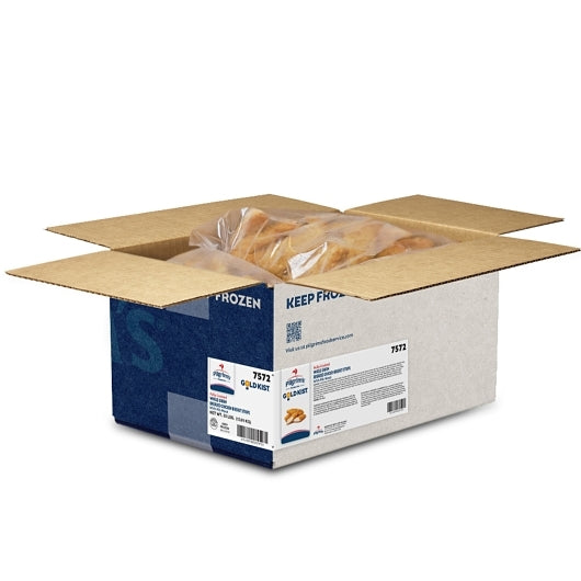 Pilgrims Foodservice Gold Kist Whole Grain Breaded Chicken Tenderloin, 6 x 5 lb Case - DOT product image 8