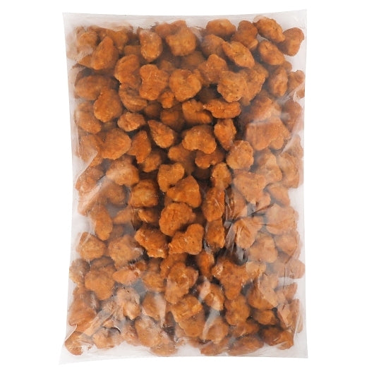Gold Kist Breaded Large Breaded Popcorn Chicken, 6 x 80 oz Case - Popcorn, Pretzels & Snack Mix