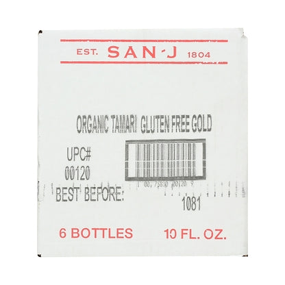 San J Organic TAMARI ORGANIC GLUTEN-FREE, 6 x 10 oz Case - DOT product image 8