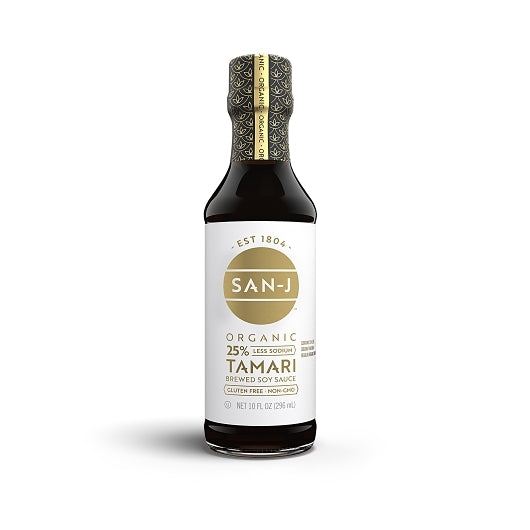 San J Organic TAMARI ORGANIC REDUCED SODIUM, 6 x 10 oz Case - DOT product image 2