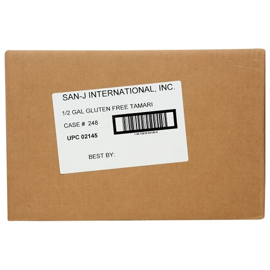 San J Gluten Free Tamari Soy Sauce, 6 x 64 fl oz Case - DOT product image 4