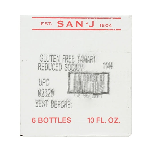 San J Reduced TAMARI REDUCED SODIUM, 6 x 10 fl oz Case - DOT product image 5