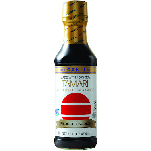 San J Reduced TAMARI REDUCED SODIUM, 6 x 10 fl oz Case - DOT product image 6