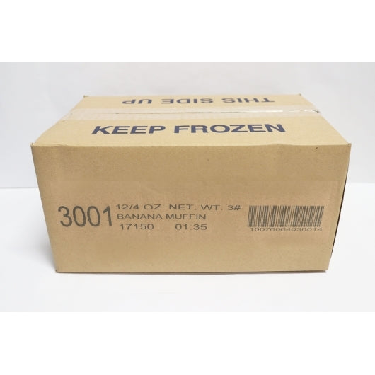 Ne-Mos Banana Nut Muffin, 12 x 4 oz Case - DOT product image 2
