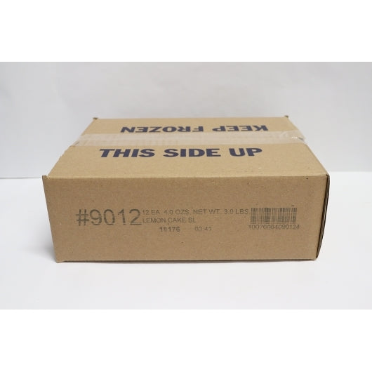 Ne-Mos Lemon Cake Lemon Pound Cake Slices, 12 x 4 oz Case - DOT product image 2