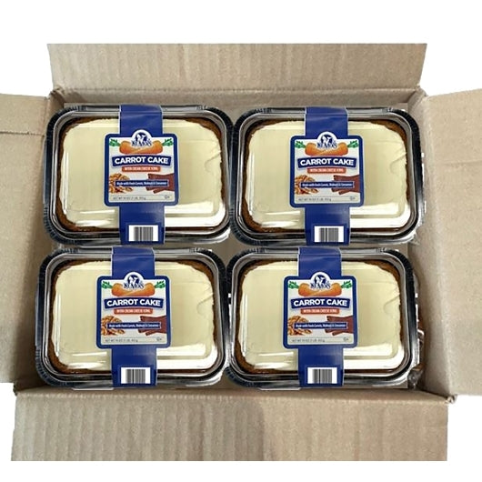 Ne-Mo's Carrot Cake With Cream Cheese Icing, 8 x 18 oz Case - Bakery & Desserts - image 2