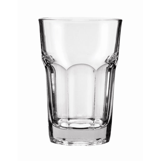 Anchor Hocking 10 Ounce New Orleans Rim Tempered Hi Ball Glass, 1 x 36 each Case - Glassware & Drinkware