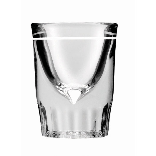 Anchor Hocking 1.5 Ounce Whisky Shot Glass With Line, 1 x 48 each Case - Glassware & Drinkware