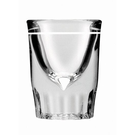 Anchor Hocking 1.5 Ounce Line Whiskey, 1 x 48 each Case - Glassware & Drinkware