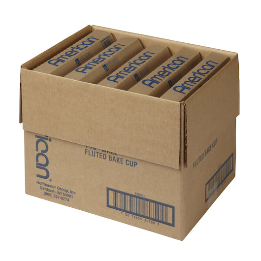 Hoffmaster 4.5 Inch Fluted Paper White Baking Bowl, 20 x 500 each Case - DOT product image 4