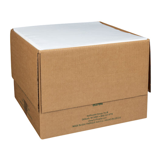 Linen-Like Flat Packs Linen-Like 16 Inch X 16 Inch Flat Pack White Bulk Paper Dinner Napkin, 1 x 1000 each Case - DOT product image 3
