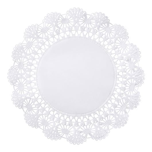 Brooklace Hoffmaster Cambridge Lace Doily 6 Inch, 1 x 1000 each Case - Plates Bowls