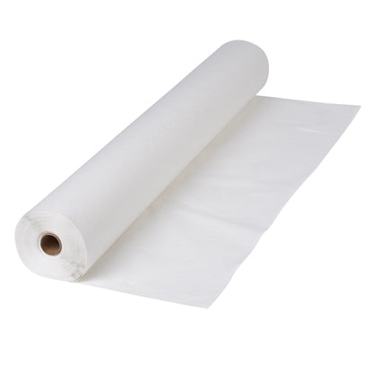 Hoffmaster Bright White Paper Roll Table Cover, 1 x 1 each Case - Plates Bowls