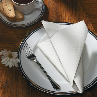 Hoffmaster Fashnpoint Flat Packs 15.5 Inch X 15.5 Inch Ultra Ply Color in Depth White Napkin, 3 x 250 each Case - DOT product image 3