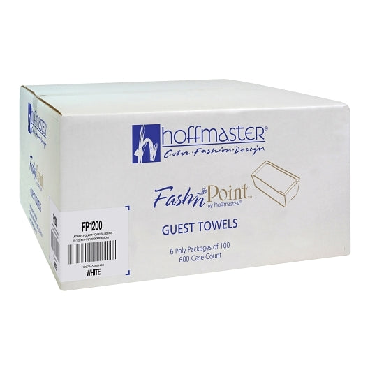 Hoffmaster Fashnpoint 11.5 Inch X 15.5 Inch Ultra Ply 1/6 Fold Paper Guest White Towel, 6 x 100 each Case - DOT product image 5