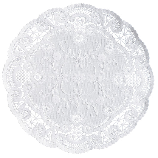Brooklace Doily Paper White 5 Round French Lace, 1000 Each (1 Pack) - DOT product image 1