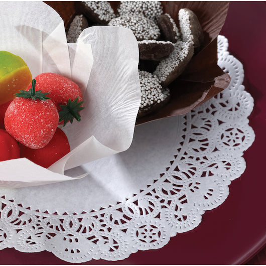 Brooklace Doily Paper White 5 Round French Lace, 1000 Each (1 Pack) - DOT product image 4