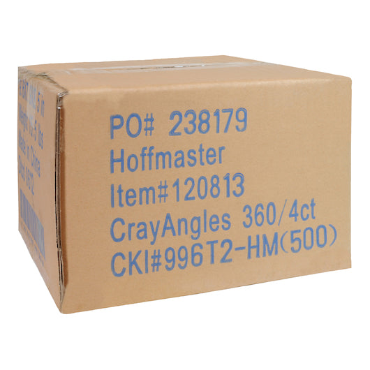Hoffmaster Triangular Double Tipped Red/Blue Yellow/Green Crayon, 500 x 2 each Case - DOT product image 2