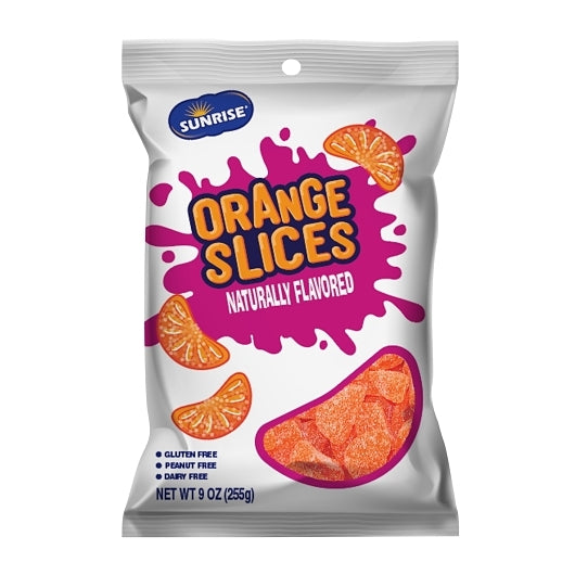 Sunrise Sugar-Sanded Orange Starch Jelly Slices, 8 x 9 oz Case - Condiments & Sauces - image 2