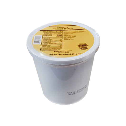 Azar Creamy Peanut Butter, 6 x 5 lb Case - DOT product image 2
